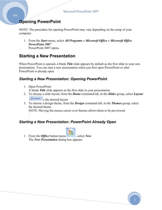 Powerpoint 2007 | PDF