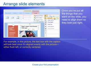 Power Point 2007 Create Your First Presentation | PPT