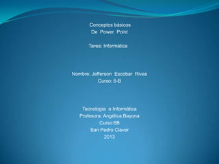 Power point 2007 conceptos basicos | PPTX
