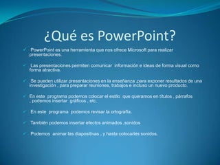 Power point 2007 conceptos basicos | PPTX