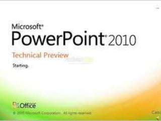 Power point 2010