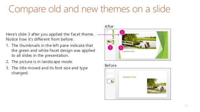facet theme powerpoint