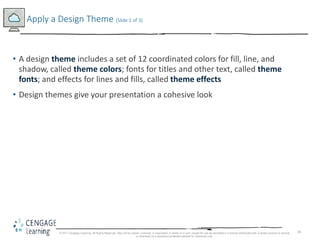 Theme Effect Power point 2016 module 1 ppt presentation | PPTX