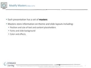Power point 2016 module 4 ppt presentation | PPTX