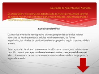 Antecedentes patológicos personales:AnemiaAntecedentes patológicos familiares: Padre: Diabetes mellitus tipo 1Madre: Hipertensa