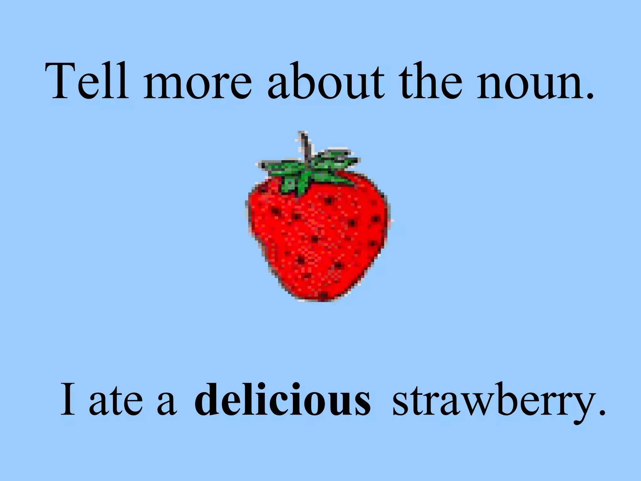 Powerpoint 21 adjective fun | PPT