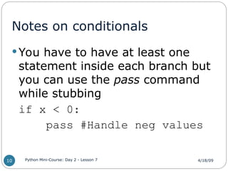 Powerpoint 2_Conditionals_Exercises- Python.ppt