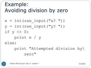 Powerpoint 2_Conditionals_Exercises- Python.ppt