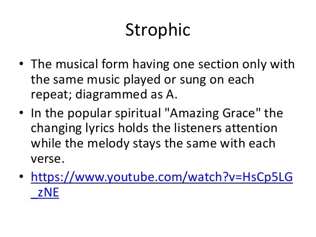 powerpoint 2 k strophic form example