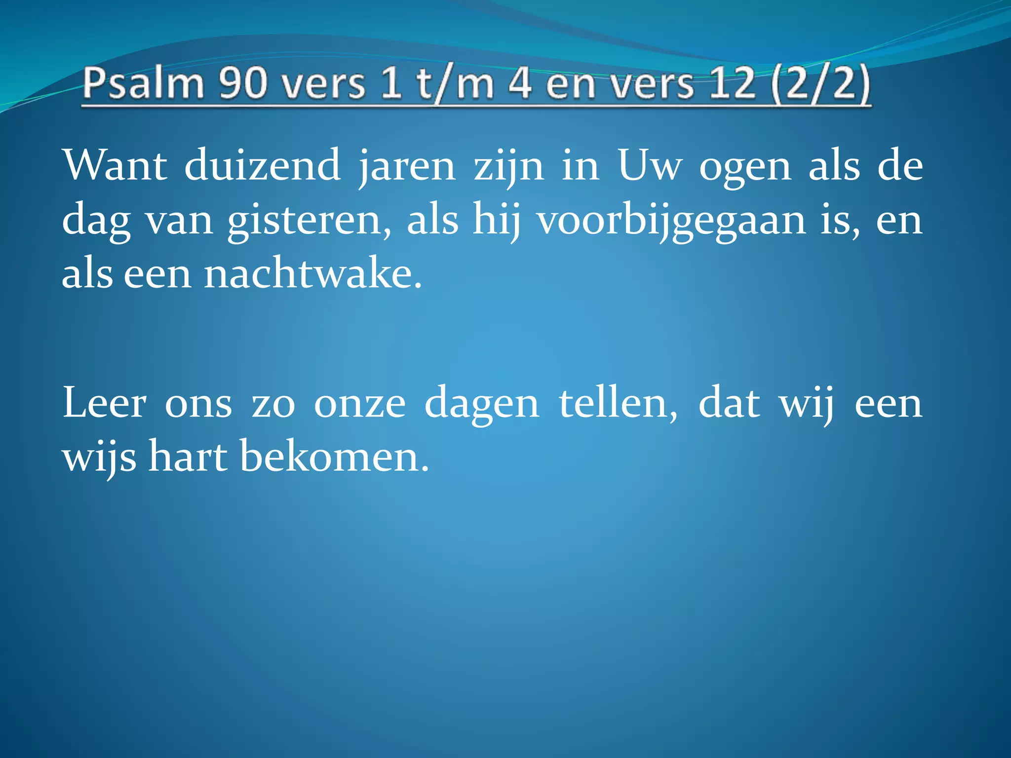 Ik ben de Alfa en Omega | PPT