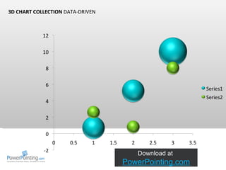 3D CHART COLLECTION  DATA-DRIVEN Download at  SlideShop.com 