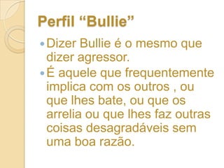 Bullying Psicológico