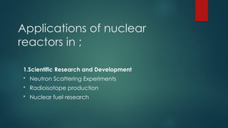 Nuclear Reactors Assignment Powerpoint Slides Ppt