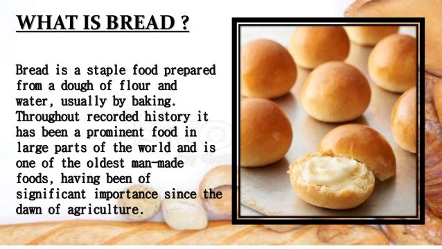 qualitative research title about bread and pastry