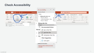 PowerPoint Accessibility Workshop | PPTX