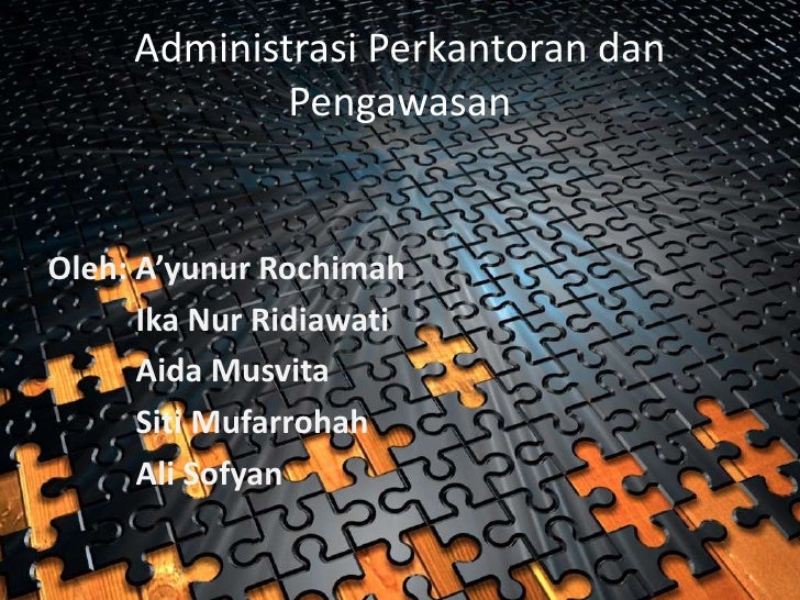 Contoh Presentasi Power Point Administrasi Perkantoran - Fun Books