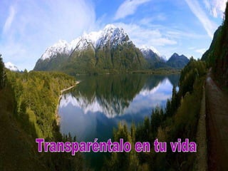 Transparéntalo en tu vida 