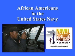 African Americans in the United States Navy 
