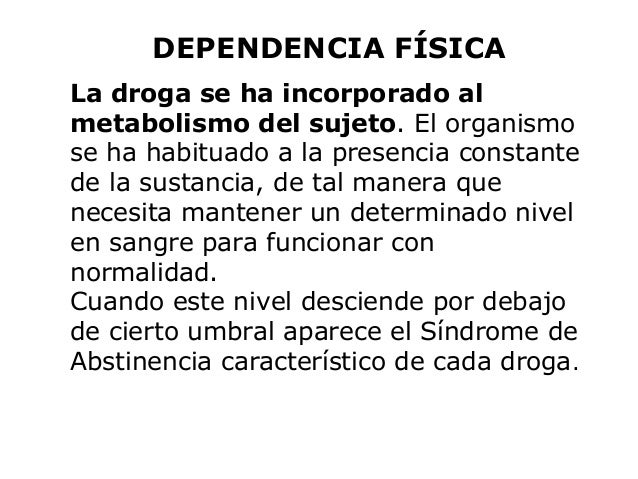 La ley del tratamiento de la narcomanía del alcoholismo y la toxicomanía