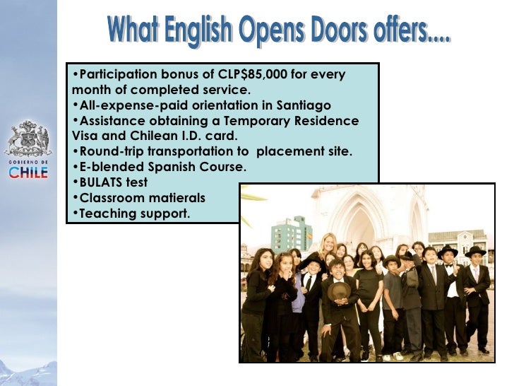 English Opens Doors Ambassador Program