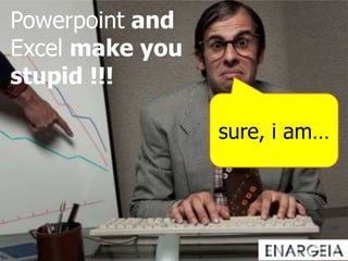 Powerpoint and Excelmakeyoustupid !!! sure, i am… 