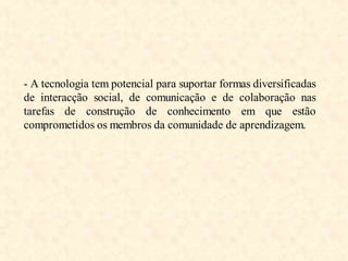 Powerpoint Aprendizagem Colaborativa