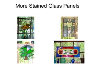 More Stained Glass Panels 