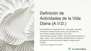 Actividades De La Vida Diaria Avanzadas Terapia Ocupacional – FFDW