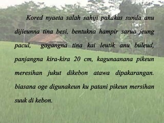 Perkara Pakakas Urang Sunda