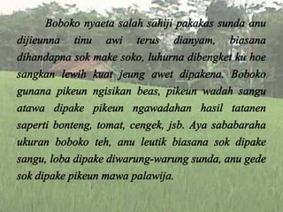 Perkara Pakakas Urang Sunda