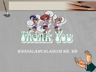WASSALAMUALAIKUM WR. WB

 