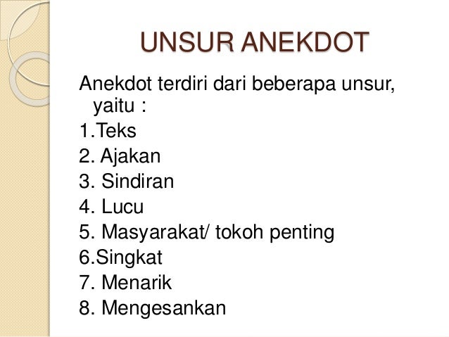 Power point bahasa indonesia (anekdot)