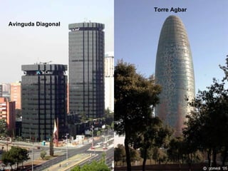 Torre Agbar

Avinguda Diagonal
 