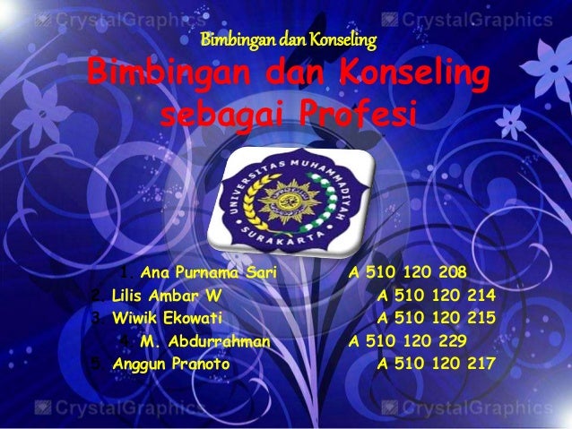 Power Point Bimbingan Konseling Sebagai Profesi