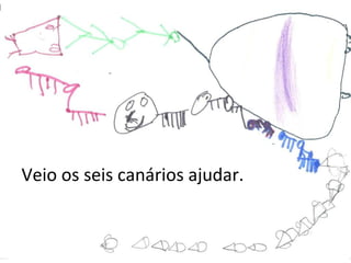 Veio os seis canários ajudar. 