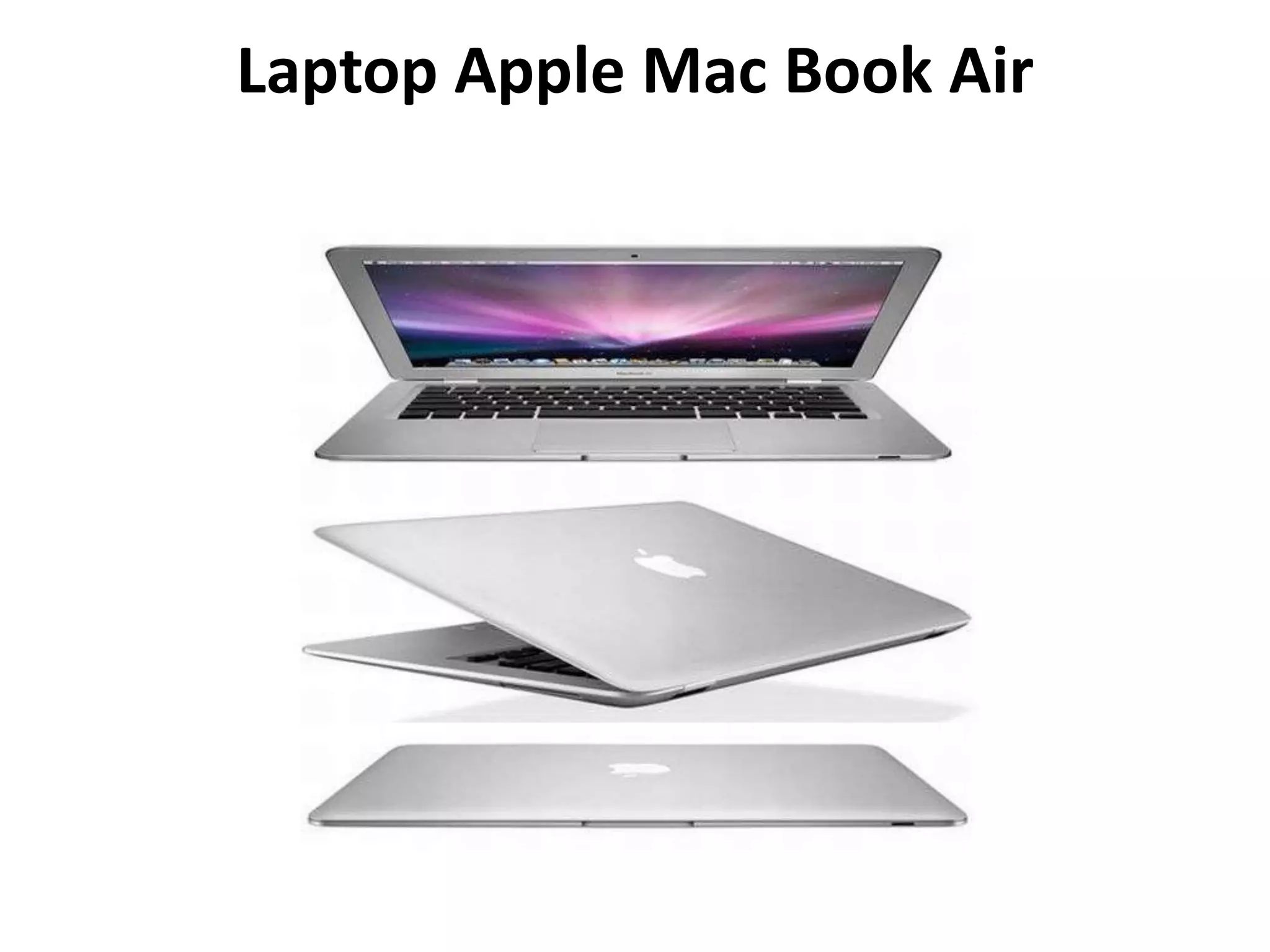 Laptop Apple Mac Book Air
 