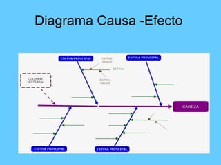 Diagrama Causa -Efecto  