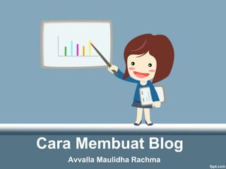 Cara Membuat Blog
Avvalla Maulidha Rachma
 
