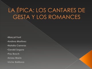 •Marçal Font
•Andrea Martínez
•Natalia Carreras
•Gerald Segura
•Pau Bosch
•Arnau Marín
•Víctor Balibrea

 