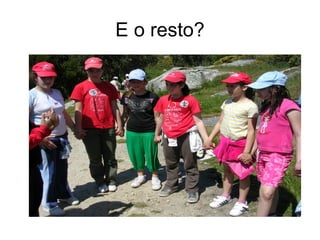 E o resto?
 