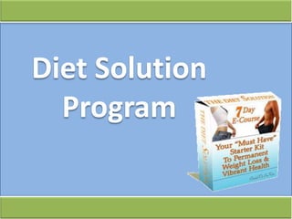 Diet Solution Program 