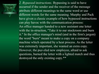 Powerpoint communication barriers | PPT