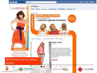 Vente directe sur les réseaux sociaux