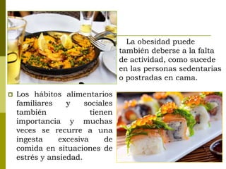 La obesidad y la masa corporal