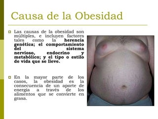 La obesidad y la masa corporal