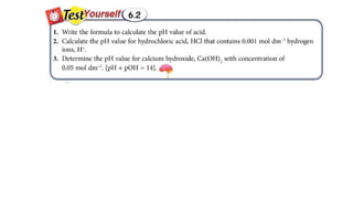 POWER POINT CONCENTRATION ACID.pptx IGCSE FORM 3