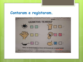 Contaram e registaram.