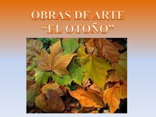 “Paisaje de otoño” de Aurelio Pérez Martínez
 