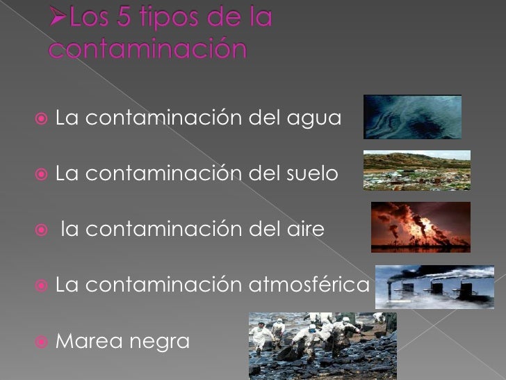 Power point de la contaminacion