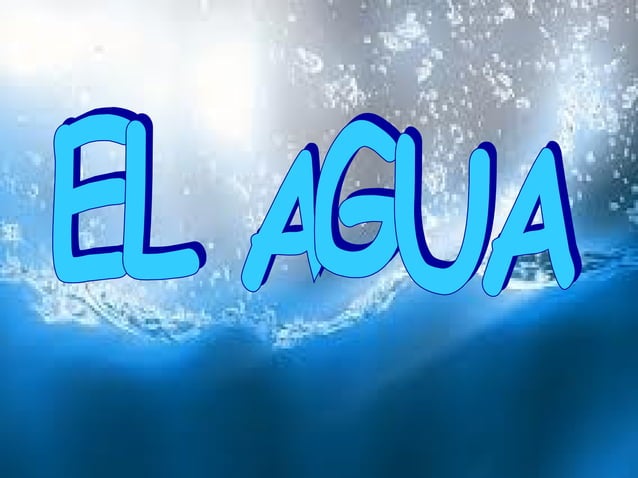 Powerpoint Del Agua Ppt